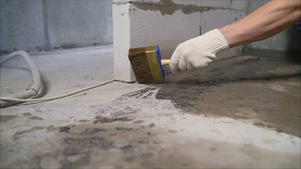Crawl space vapor barrier installation in Kimberly, WI